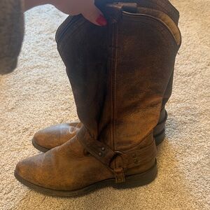 Frye Women’s Brown Cowboy Boots